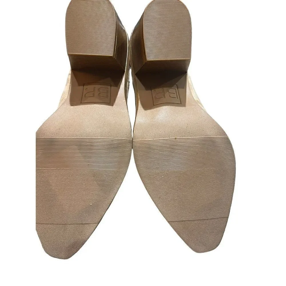 New BP Baylee Taupe Ankle Boots Women's Size 9.5M. - Picture 3 of 7
